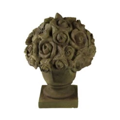 Rosen Im Topf Fiberglas, Ca. 36 Cm