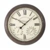Bickerton Wanduhr Und Thermometer, 38 Cm, Witterungsbeständig, Vielseitig -Compo Verkaufsgeschäft 0910500392 Bickerton Wanduhr u Thermometer 38cm 61757