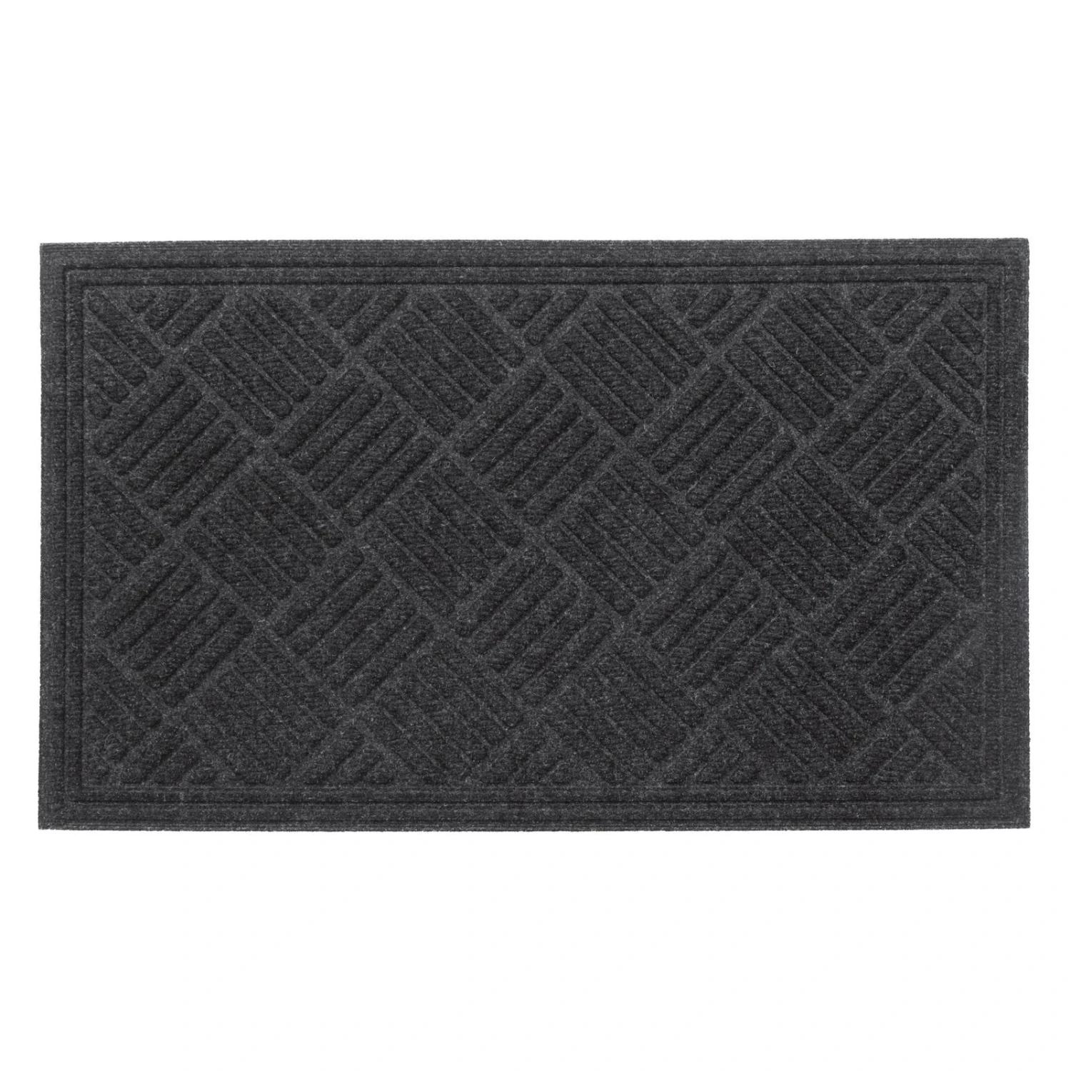 Fussmatte 'Parquet', Dunkelgrau 1 Fussmatte 'Parquet', Dunkelgrau