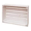 Holzkiste, 50 X 40 X 16 Cm -Compo Verkaufsgeschäft 0940700241 Holzkiste klein neu weiss 50x40x16cm 70115