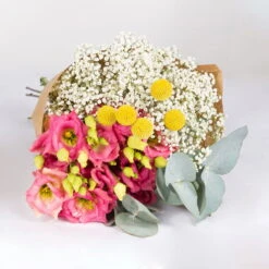 Gemischter Blumenbund 'Farbenspiel' Inkl. Gratis Grußkarte 5 Gemischter Blumenbund 'Farbenspiel' Inkl. Gratis Grußkarte -Compo Verkaufsgeschäft 1025700009 DIY Mixbund Farbenspiel Lisianthus Gypso Euka Craspedia 1 94533