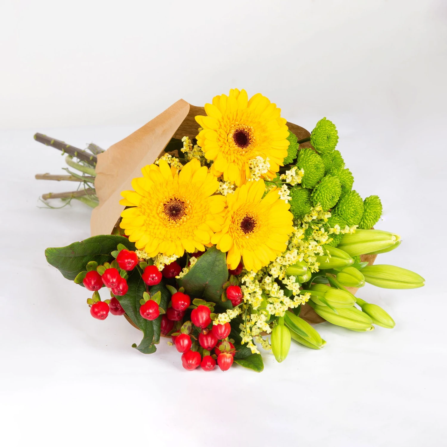 Gemischter Blumenbund 'Sonnentag' Inkl. Gratis Grußkarte 2 Gemischter Blumenbund 'Sonnentag' Inkl. Gratis Grußkarte – Bild 2