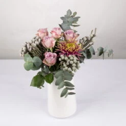 Blumenbund Rose 'Memory Lane' & Chrysantheme 'Baltazar', Inkl. Gratis Grußkarte -Compo Verkaufsgeschäft 1025700029 Strauss Rosen Memory Lane mit Baltazar 1 102755
