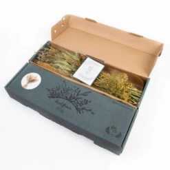 Trockenblumen DIY-Set, Natur, Länge Ca. 60 Cm -Compo Verkaufsgeschäft 1055300013 Trockenblumen DIY Box natur gemischt WS 2 95064