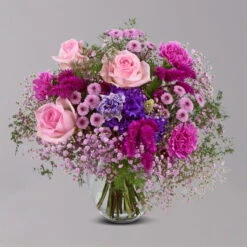 Blumenstrauß 'Sommernachtstraum' Inkl. Gratis Grußkarte -Compo Verkaufsgeschäft 1110600038 Sommernachtstraum grau 103416