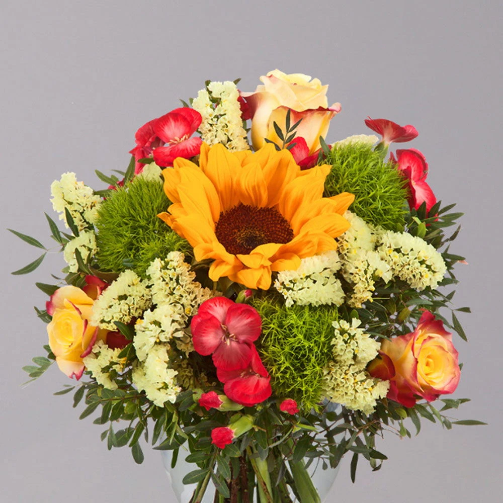 Blumenstrauß 'Sonnige Grüße' Inkl. Gratis Grußkarte 1 Blumenstrauß 'Sonnige Grüße' Inkl. Gratis Grußkarte