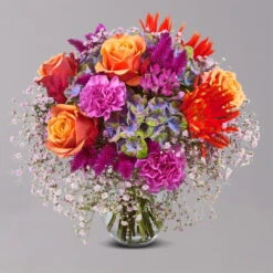 Blumenstrauß 'Sommerbrise' Inkl. Gratis Grußkarte -Compo Verkaufsgeschäft 1110600044 Sommerbrise grau 103422