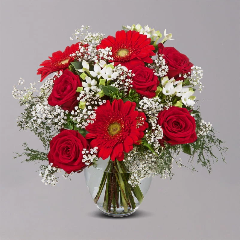 Blumenstrauß 'Liebesüberraschung' Inkl. Gratis Grußkarte 2 Blumenstrauß 'Liebesüberraschung' Inkl. Gratis Grußkarte - Image 2