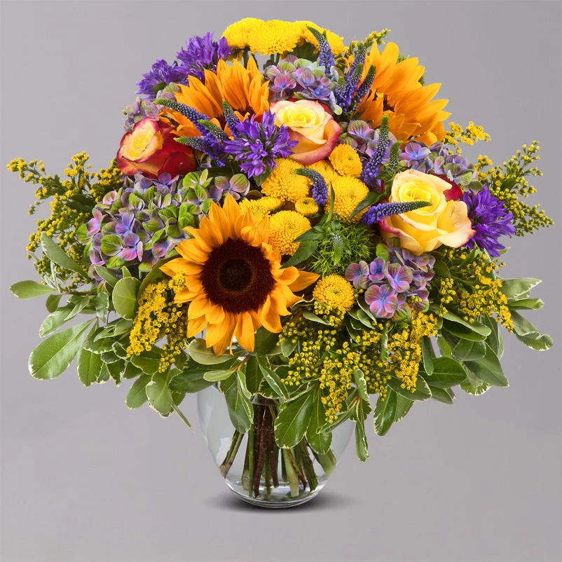 Blumenstrauß 'Sonnensymphonie' Inkl. Gratis Grußkarte 2 Blumenstrauß 'Sonnensymphonie' Inkl. Gratis Grußkarte - Image 2