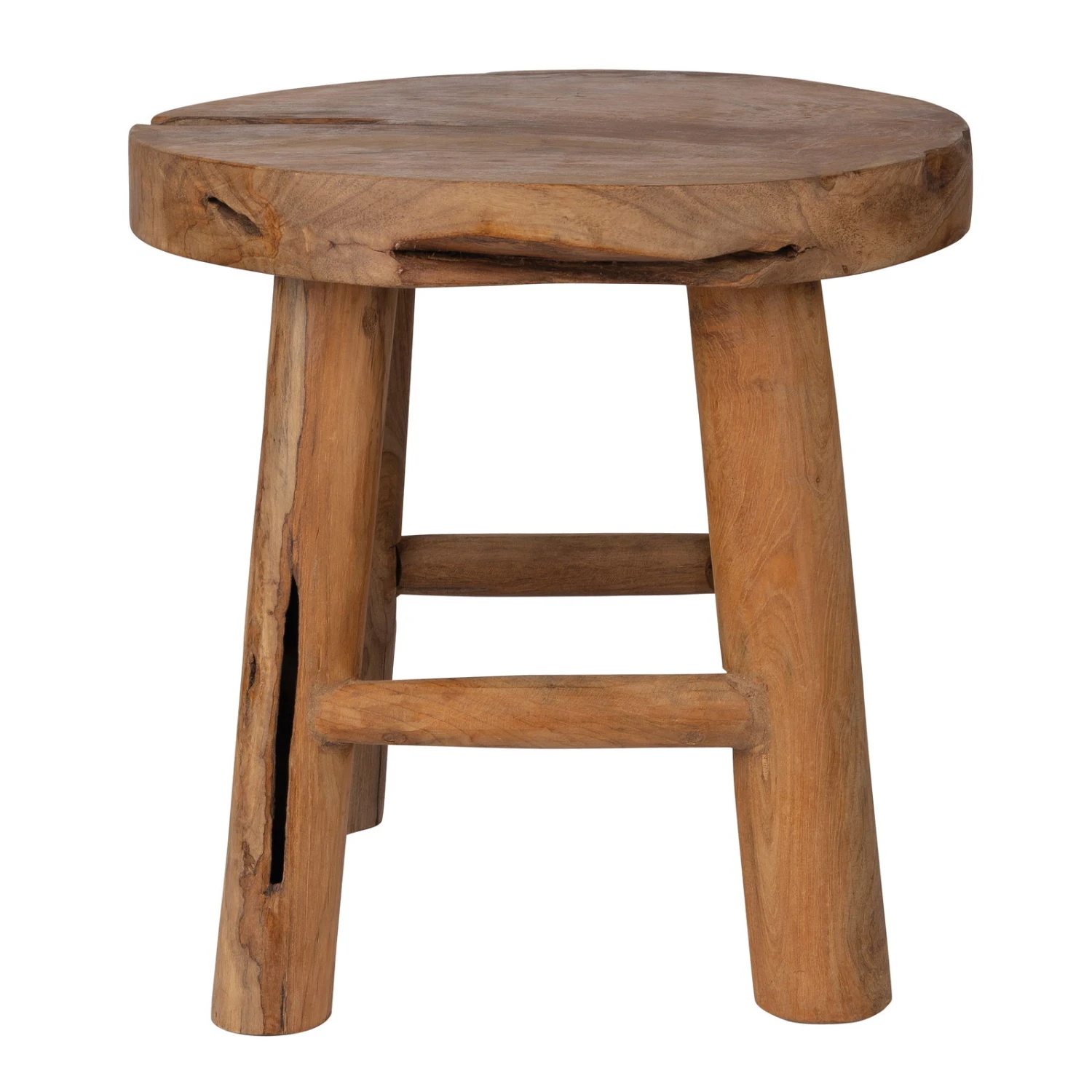 Massiver Pflanzhocker Aus Teakholz 2 Massiver Pflanzhocker Aus Teakholz - Image 2