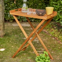 Tablett 'Caruna', Siena Garden, 3-teilig, Akazienholz, 91 X 70 X 45 Cm -Compo Verkaufsgeschäft 3910201629 Tablett Caruna natur ca70x45cm FSC Akazie 16 84297