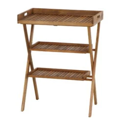 Tablett 'Caruna', Siena Garden, 3-teilig, Akazienholz, 91 X 70 X 45 Cm -Compo Verkaufsgeschäft 3910201629 Tablett Caruna natur ca70x45cm FSC Akazie 24 84300