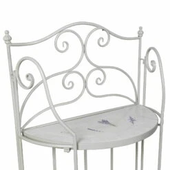 Mosaik-Regal Lille, Hellgrau, Lavendel-Mosaikfliesen, Ca. 28 X 53 X 126 Cm -Compo Verkaufsgeschäft 3910302502 Mosaik Regal lille hellgrau ca28x53x126cm3 72003