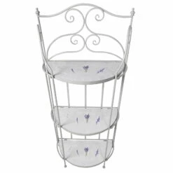 Mosaik-Regal Lille, Hellgrau, Lavendel-Mosaikfliesen, Ca. 28 X 53 X 126 Cm -Compo Verkaufsgeschäft 3910302502 Mosaik Regal lille hellgrau ca28x53x126cm5 72001