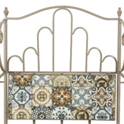 Mosaik-Wandregal 'Toulouse', Braungrau, Stahl, Naturstein, Ca. 30,5 X 57 X 118 Cm -Compo Verkaufsgeschäft 3910302586 Mosaik Wandregal Toulouse braungrau 8 88913