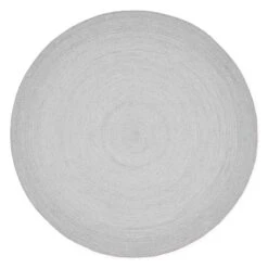 Best Teppich 'Murcia', Light Grey, Ca. Ø 300 Cm