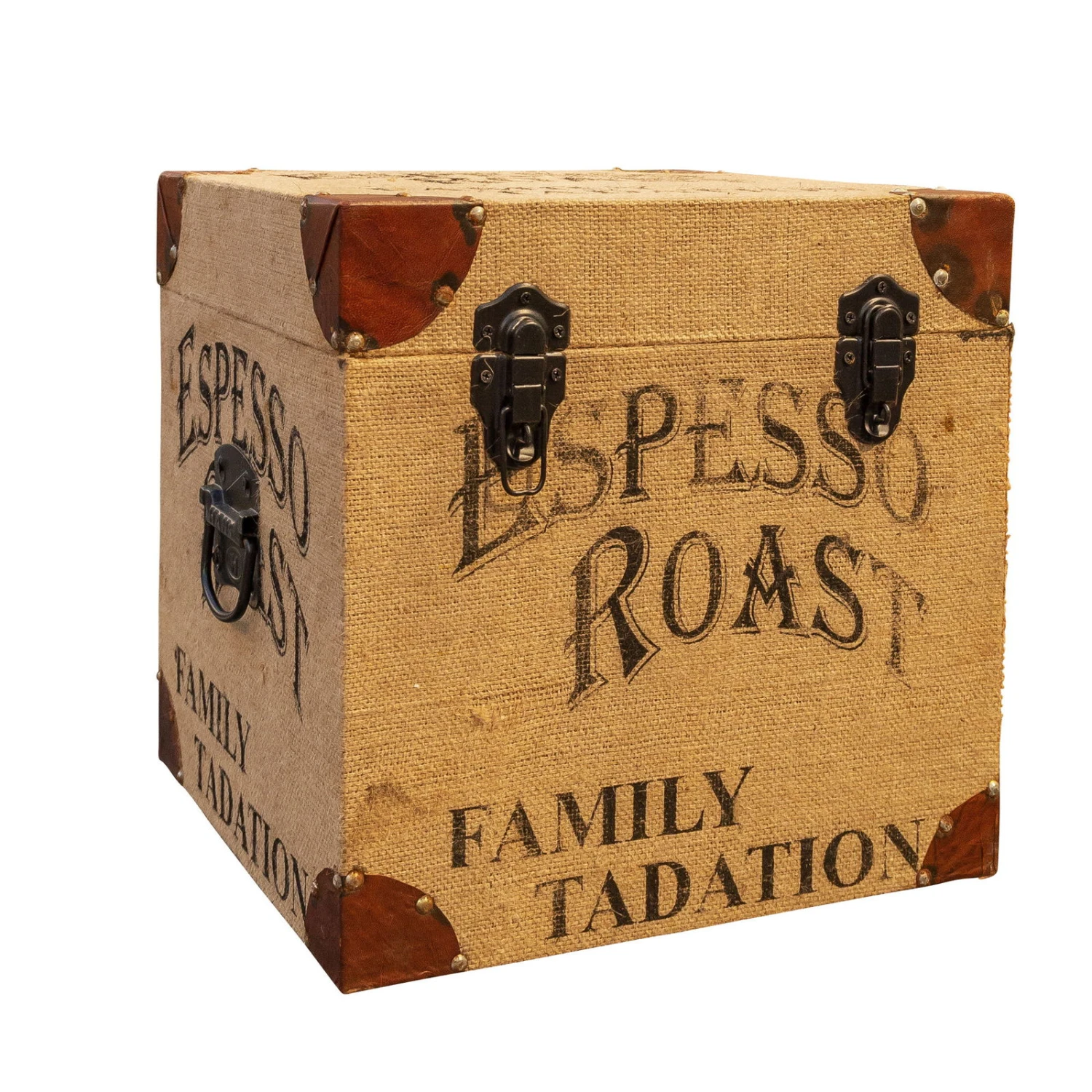 HIMALAYA Truhe Mit Aufdruck, Recyceltes Holz, Ca. Ca. 37 X 37 X 37 Cm 2 HIMALAYA Truhe Mit Aufdruck, Recyceltes Holz, Ca. Ca. 37 X 37 X 37 Cm - Image 2