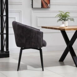 SEBA Drehstuhl 'Washington', Ebony/anthrazit, Ca. 82 X 60 X 60 Cm -Compo Verkaufsgeschäft 3980100674 SEBA Drehstuhl Washington ebonyanthrazit 3 119512