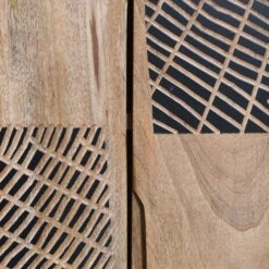 NEPTUN Highboard, Natur, Mango, Ca. 90 X 40 X 150 Cm -Compo Verkaufsgeschäft 3980100693 NEPTUN Highboard mango natur 1 119567