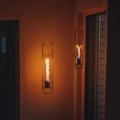 SPIN 120 Hängefeuer, Silber, Edelstahl, 79 X 16 X 12 Cm -Compo Verkaufsgeschäft 3990100171 SPIN 120 Haengefeuer silber inkl einer Nachfuelldose 3 100353